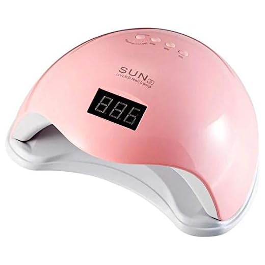 Cabine Led Uv Sun One 5 Rosa Digital Sensor Bivolt 48w Acrigel