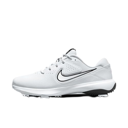 Nike Victory Pro 3 Men's Golf Shoes (DV6800-101, White/Pure Platinum/Black) Size 11.5