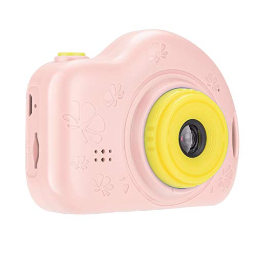 Fulltime E-Gadget Kinderkamera Digitalvideokamera Geschenk Mini Wiederaufladbare Kamera Kreativer Camcorder Großes (Pink)