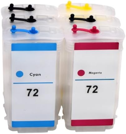1 pcs Refillable Ink Cartridge 72 ARC Chip(130ML) image 3