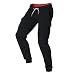 Produktbild Mount Swiss Herren Lange Jogginghose Cargo-Hose mit hohem Baumwollanteil Farbe: Schwarz, Größe XXL