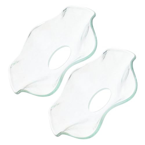 Alipis 2pièces De Bougies Transparent Attrape-Gouttes Décoratif pour Bougies Support Ondulé pour Chandeliers