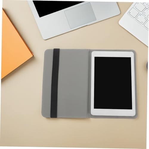 Funda para tableta de 7-8 pulgadas ligera gris resistente con soporte multiángulo 6