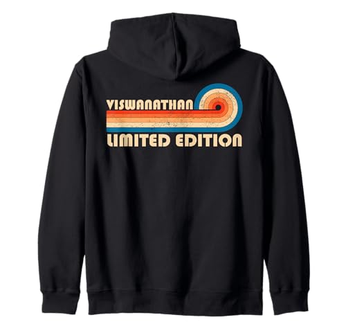Photo de VISWANATHAN Surname Retro Vintage 80s 90s Birthday Reunion Sweat à Capuche