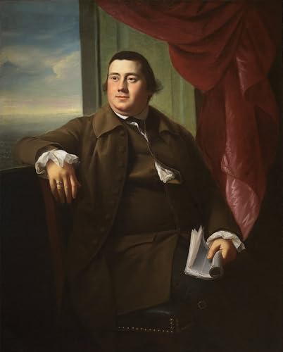 Póster de Lienzo Robert Hooper Pinturas Famosas Cuadro Copley Decoración Hogar 60x90cm