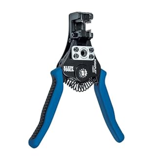 Klein Tools 11063W Wire Cutter/Stripper, Heavy Duty Automatic Tool for 8-20 AWG Solid and 10-22 AWG Stranded Electrical Wire