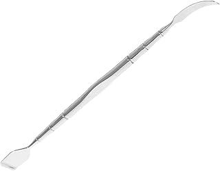 リムーバー双頭 スパチュラ毛穴準備ツール白 リムーバーステンレス鋼 除去ポッパーツール