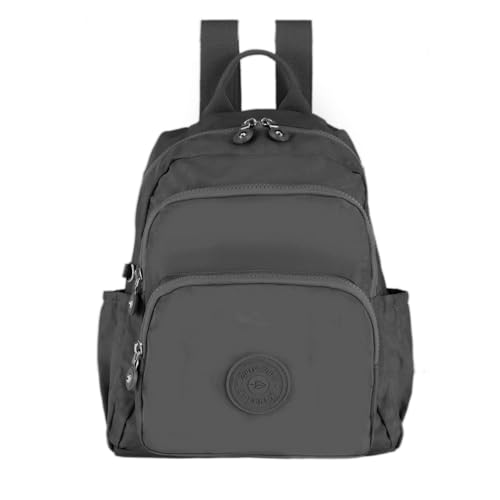 Image of Small Size Nylon Waterproof Backpacks for Women Fashion Cute Backpack Accommodates 14-Inch Laptops Suitable for Daily Commuting Shopping and Hiking Men Use