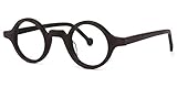 Zeelool Vintage Small Round Blue Light Blocking Eyeglasses Arale FA0176-03 Burnt Umber