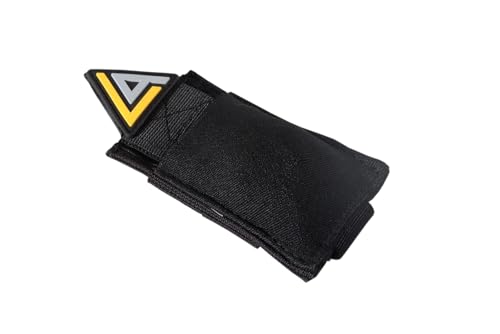 Legion Arms Brassards pour airsoft et paintball - Double velcro - Rouge/bleu (marqueur noir