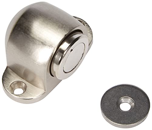 Jdel Magnético-Compacto Metal Tope de Puerta iman de Acero Inoxidable, 0 Cover