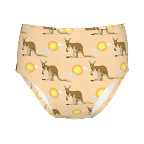 Cartoon Animal Girls' Underwear Soft Cotton Little Girls Panties Briefs