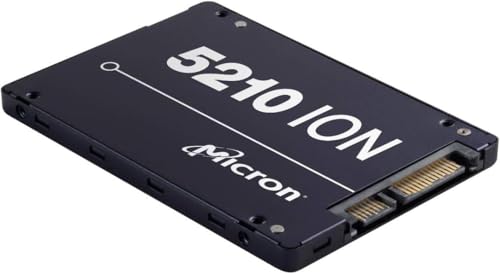Micron 5200 5210 Ion 3.84 TB �\���b�h�X�e�[�g�h���C�u - SATA 600-2.5�C���`�h���C�u - �ǂݍ��݃C���e���V�u - 0.8 Dwpd - ���� - 540 MB/S �ő�ǂݎ��]�����[�g - 350 MB/S -