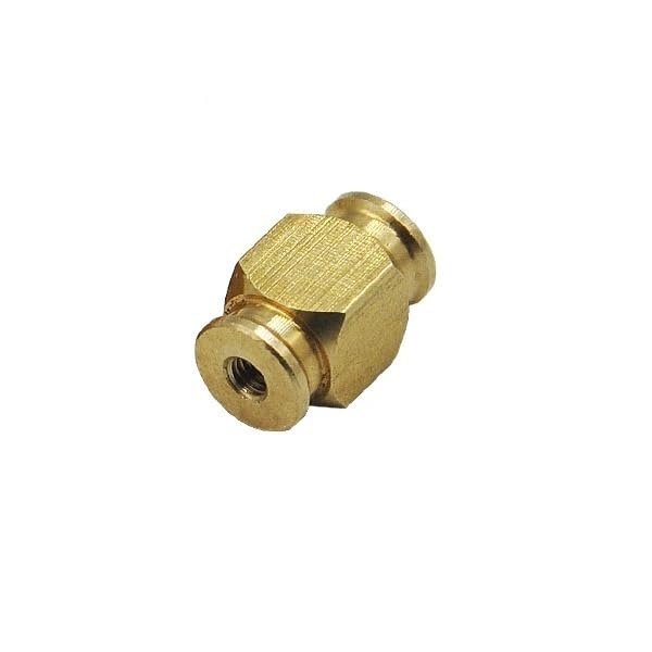 3CH Mini Hydraulic Copper Connector T/Y Type Multi Oil Way Fitting For 1/14 RC Excavator DIY Car Parts(M3 Connector)