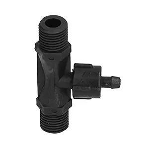 Generic Irrigation Fertilizer Mixer Injectors, High Efficiency PVDF Replacement 1/4in Venturi Tubes for Agriculture for Sewage Treatment for Ozone Generator'