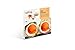 Lekue Poached Egg Maker/Poached Egg Cooker Set of 2, Orange