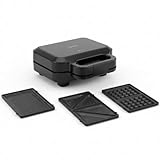 Safecourt Kitchen Tosti-Gerät – 3-in-1 Sandwich Eisen, Waffeleisen und...
