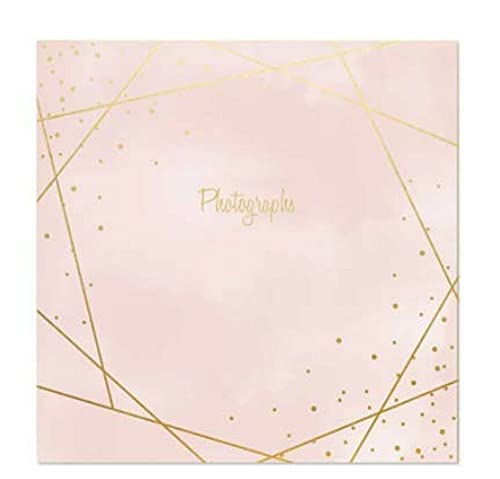 Atlona Tallon 7545 Fotoalbum für 200 Fotos, 15,2 x 10,2 cm, Roségoldfolie, mehrfarbig