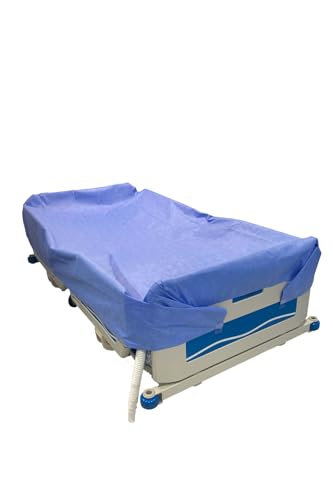 Bold Grup Patient Washing Sheet with Drainage Hose - Waterproof Bed Pad & Portable In-Bed Shower Bathing Kit for Bedridden Elderly & Disabled - Reusable Medical Basin & Caregiver Aid
