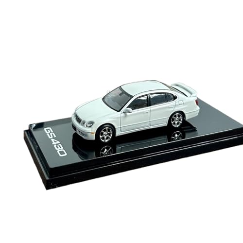 Artisanat en métal Lexus GS430 blanche 1/64, réplique de collection aux finitions premium en alliage