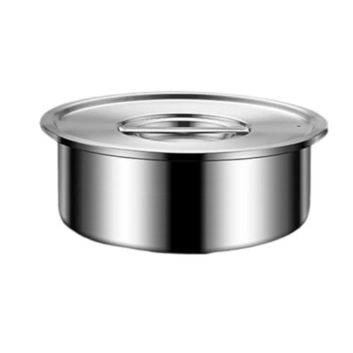 FACAIIO Ensemble de bols en acier inoxydable avec couvercle, 316L de qualité supérieure pour les œufs cuits à la vapeur, le riz et les petits pains, bol de cuisine léger et empilable