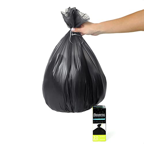 La Mejor Recopilación de Bolsas de basura Top 10. 39 Basuritas | 200 Bolsas de Basura Medianas de 48 x 60 cm (Pack 10x20)