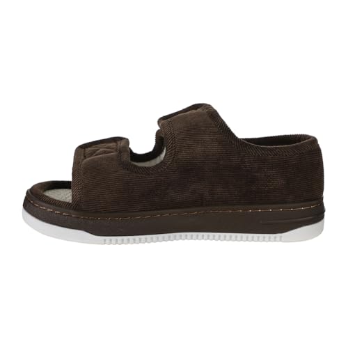 ITODA Diabetic Slippers for Women Men Non Slip House Open Toe Diabetic Sandals Extra Wide Adjustable Edema Swollen Feet Shoes for Elderly3