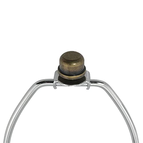 Dgbrsm SLFCTT-BR-2 2Pcs Solid Lamp Finials Caps Tapped Of Tops thumb #2
