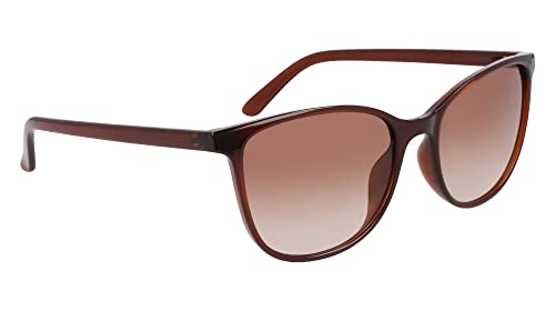 Nautica Women's Sunglasses N2243S - Crystal Brown with Brown Gradient Lens by Nautica - Image 8