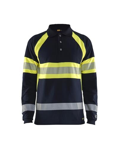 Polo de travail piqué multinormes pour éviter les risques d'accidents de chantier S