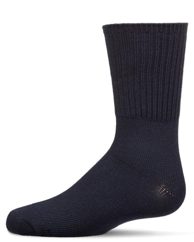 MeMoi Kids Ribbed Moisture-Wicking Crew Socks3
