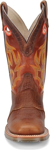 DOUBLE-H Men's Mickey 12" Domestic Wide Square Toe I.C.E Roper Western Boot4