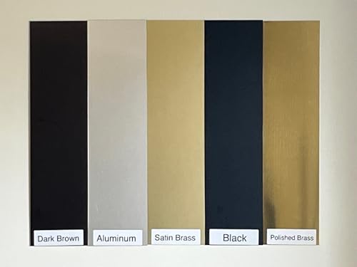 Protection Plates/Push Plates (Polished Brass 4 x 22)