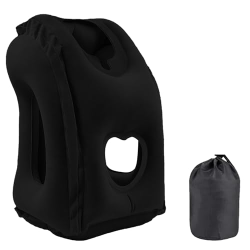 Nizirioo Cuscino da viaggio gonfiabile, cuscino gonfiabile, cuscino da viaggio, cuscino per...