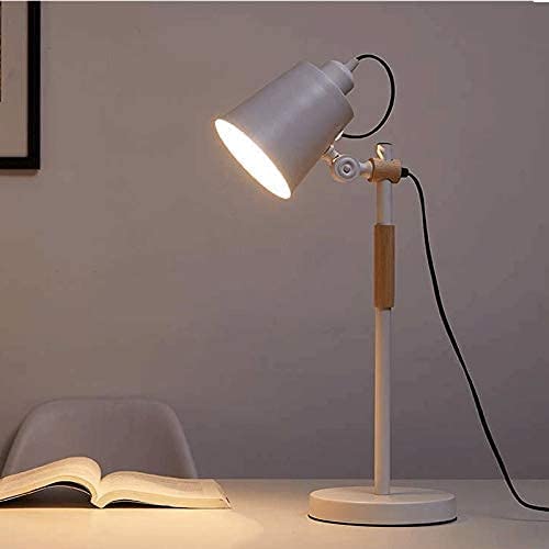 Lampe LED moderne réglable E27 éclairage de chevet pour bureau d'étude - 4