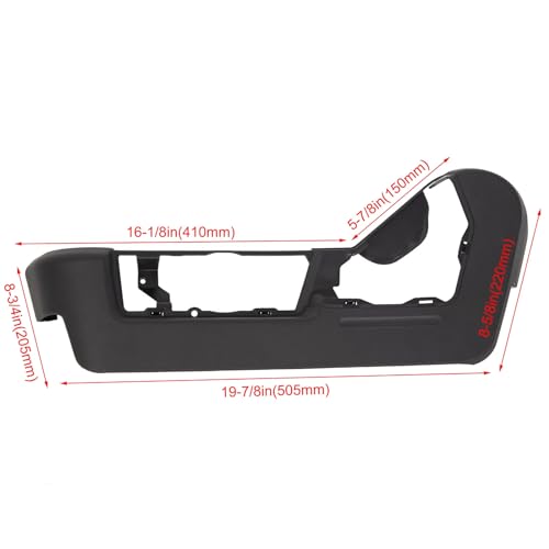 Seat Cover Trim Panel Bezel for 2009-2014 Ford F150 Black Driver Side Black Driver Side