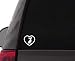Epic Designs Heart dog puppy Sticker Car Window Vinyl Decal (Chihuahua)