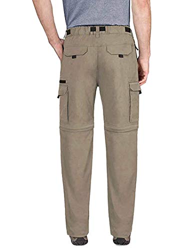 Mens Convertible Lightweight Comfort Stretch Cargo Pants or Shorts3