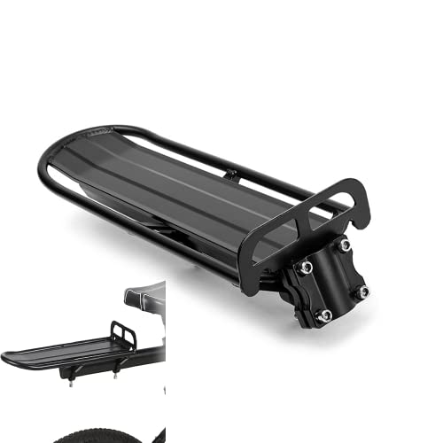 Portapacchi Per Mountain Bike, Portapacchi Posteriore Per Bici, Portapacchi Per Biciclette In Lega Di Alluminio Per Biciclette da 24 a 29' Con una CapacitàMassima Di 10 Kg