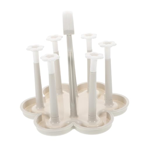 SKISUNO Support de Séchage Biberons Compact et Casier Bouteilles et Support pour Cuisine et Salon Rangement Gain de Place pour Biberons et Accessoires...