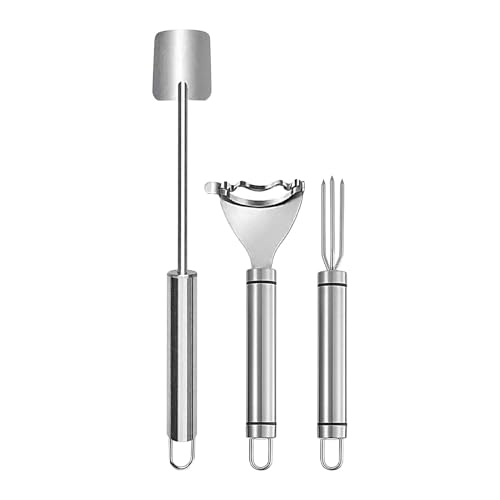 Desgranador de maíz | Desgranador de maíz de acero inoxidable | Pelador quitaalimentos ergonómico para cocina casa Grilling salchicha fruta