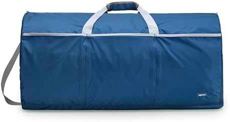 Amazon Basics Large Travel Luggage Duffel Bag - Navy Blue
