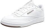 Reebok Herren Club C 85 Gymnastikschuhe, Weiß (FTWR White FTWR White Trail Brown), 44 EU