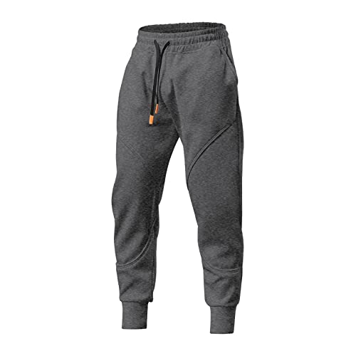 Mens Sweatpants Open Bottom Joggers for Men Baggy Straight Wide Leg Open Bottom Casual Pants Workout Casual Pant2