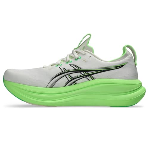 Asics Gel-Nimbus 28 Shoes White Green SS26, Size 45 - Eur - 4