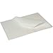 Lot de 1 000 feuilles de papier sulfurisé blanc par Genware NEV-PN1487S - 25 cm x 20 cm