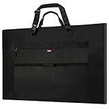 Nicpro Light Weight Art Portfolio Bag, 36 x 48 Inches Waterproof Art Portfolio Case with Shoulder & Handle Carry, for Artwork, Poster, Sketch Drawing, Canvas, Photography, Solar Panel Storage