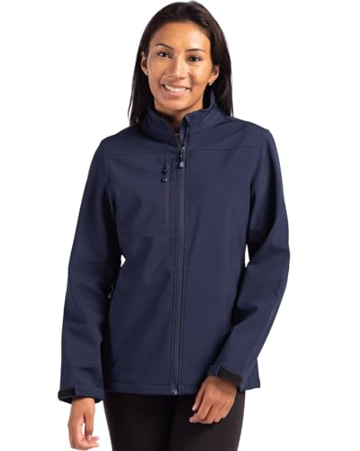 Veste softshell imperméable CliQue Tempest éco-conçue bleu marine