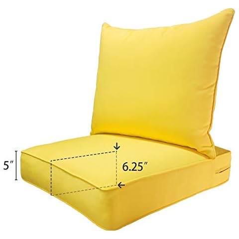 SewKer Outdoor/Indoor Chair Cushion Set Cover