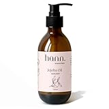 Organic Jojoba Oil, Golden Cold-Pressed, Premium Undiluted Natural Oil in Glass Bottle with Pump, Non-comedogenic for Face, Hair, Skin, Nails, and Massages - Non-GMO, Multi-Purpose Carrier Oil (250ml)